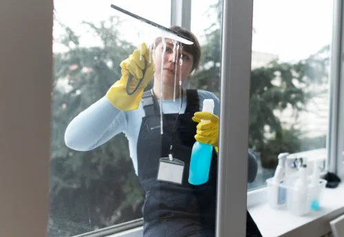 Nettoyage de vitres intérieures et extérieures à Pleumeur-Bodou